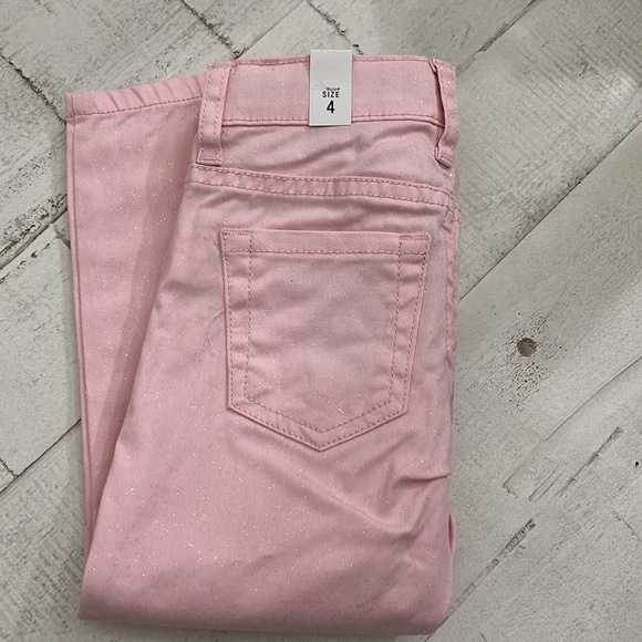 ☀️ The CHILDREN’S PLACE pink sparkle jeans 4 - Picture 4 of 5